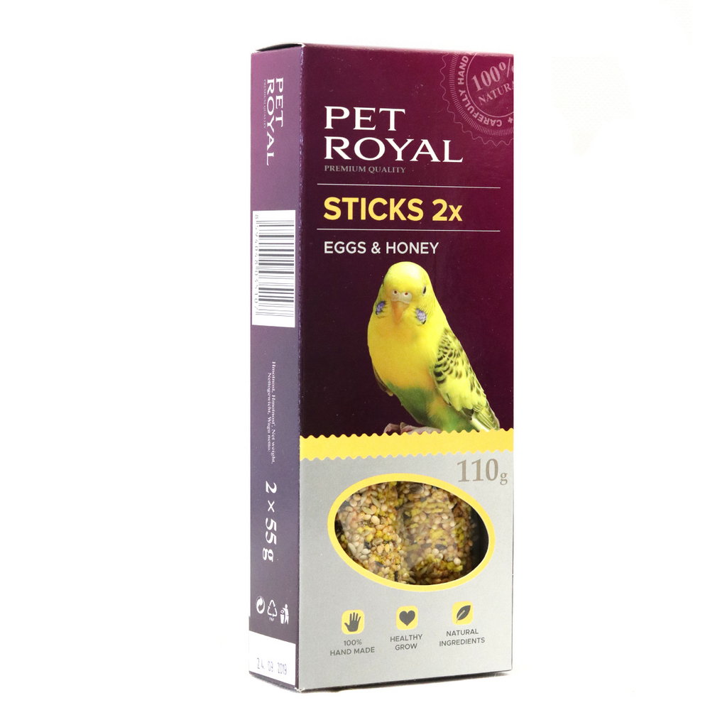Pet Royal stick andulka vejce-med 2ks PRRODEJNA exp 6/22